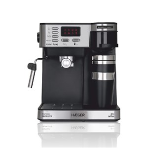 Máquina café expresso e de filtro HÆGER MULTI COFFEE 1450 W CM-145.008A