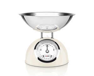 Balança de Cozinha Mecânica HAEGER Pastel Cream – 5kg, 20g KS-CME.009A
