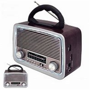 RADIO VINTAGE COM COLUNA /USB/MICRO SD/AUX IN SAMI RS-11807