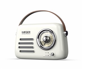 RADIO HAEGER HERITAGE BLUETOOTH CREAM RB-CRE.003A