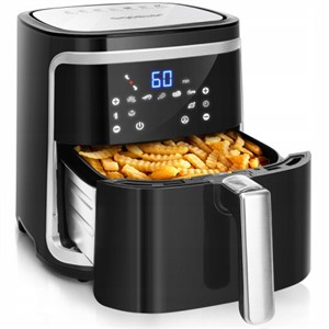 Fritadeira AirFryer 1900W 7L Aigostar Cube Touch